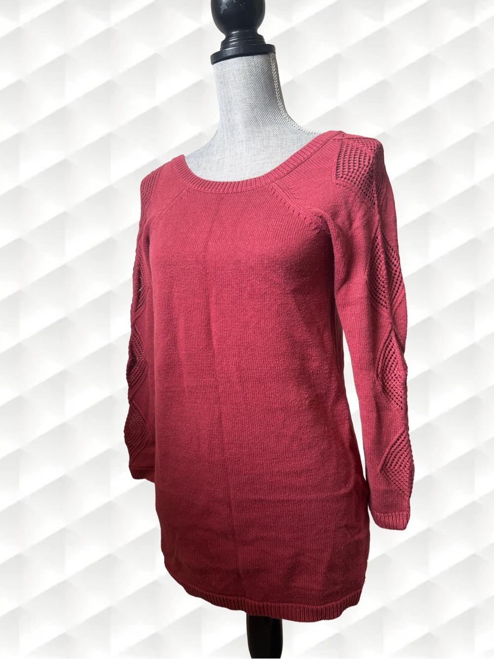 VOLCOM Bohemian Boho Casual Scoop Neck Sweater